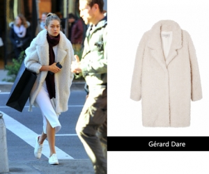 让超模Gigi Hadid爱了两个冬季的外套竟然是它
