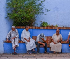 摩洛哥的“蓝色迷城” 地球上最蓝的小镇！