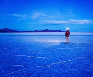 玻利维亚的太空之境 绝美的乌尤尼盐沼