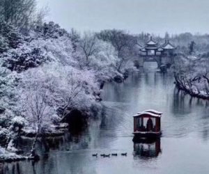 雪中的江南古韵与古画中的雪景 美得可以屏住呼吸